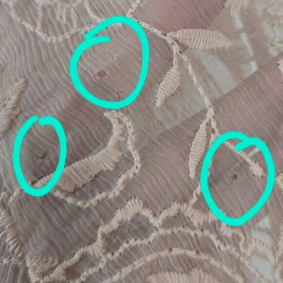 Zimmermann Henna Floating Sheer Fringe Blouse Top Rose Pink Size 1 Small b81E - Picture 9 of 9